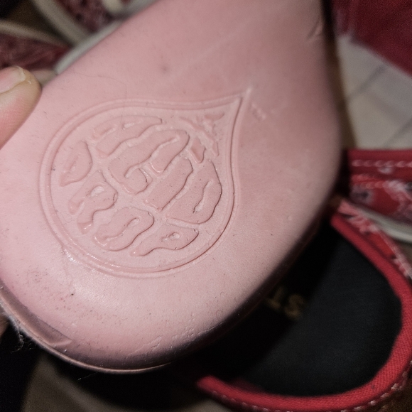 Straye GOWER Low Top Sneakers RED RAG Size men's US 13 - Picture 7 of 8